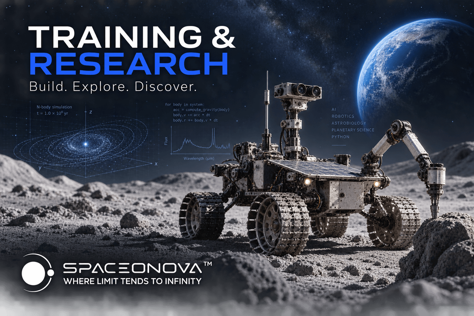 Training and Research Programmes — Spaceonova